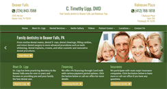 Desktop Screenshot of lippdentistry.com